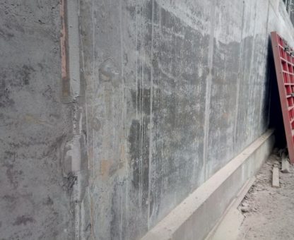 обработка бетона пескоструем